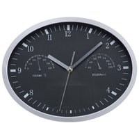 Wanduhr mit Hygro und Thermometer