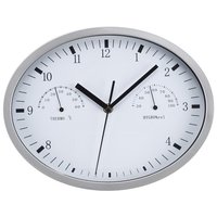 Wanduhr mit Hygro und Thermometer