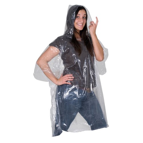 Transparenter Not-Poncho
