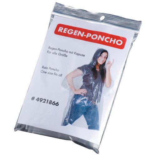 Transparenter Not-Poncho
