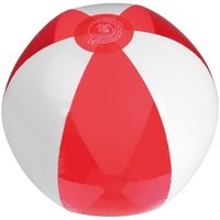 Strandball bicolour farbigtransparent