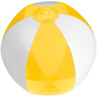 Strandball bicolour farbigtransparent