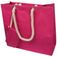 Jutetasche mit Kordelgriffen