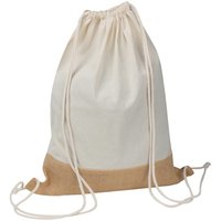 OekoTex STANDARD 100 zertifizierte Gymbag mit Juteboden