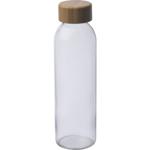 Glasflasche mit Jutehülle, 500ml CARLOTTA