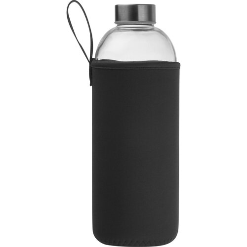 Trinkflasche aus Glas mit Neoprenüberzug, 1.000ml