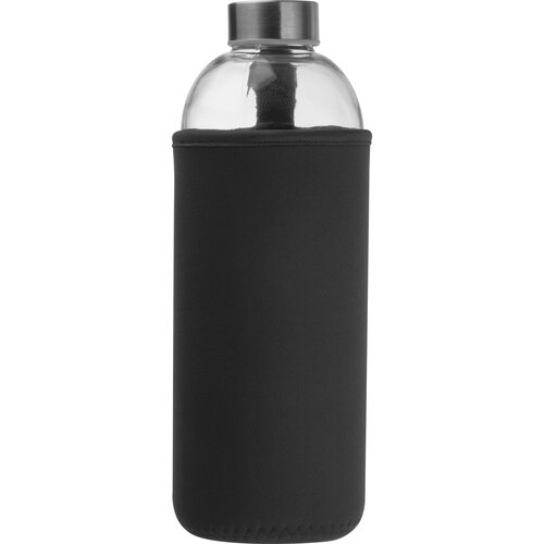 Trinkflasche aus Glas mit Neoprenüberzug, 1.000ml