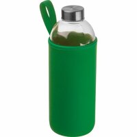 Trinkflasche aus Glas mit Neoprenüberzug, 1.000ml
