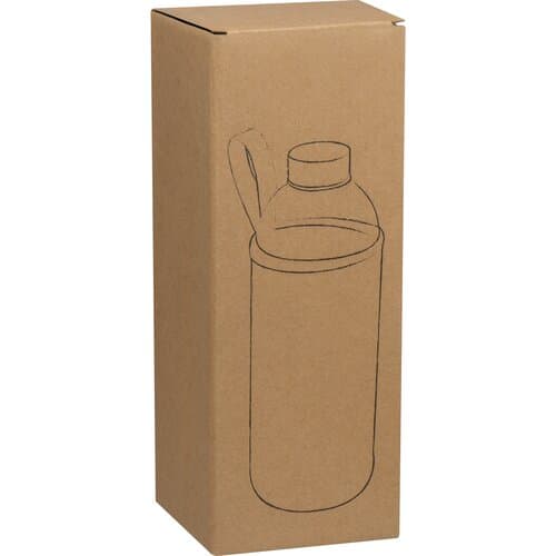 Trinkflasche aus Glas mit Neoprenüberzug, 1.000ml JESSICA