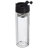 Borosilikat Glasflasche mit Teesieb, 400 ml