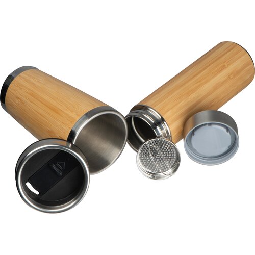 Set aus Trinkbecher und Vakuum Trinkflasche