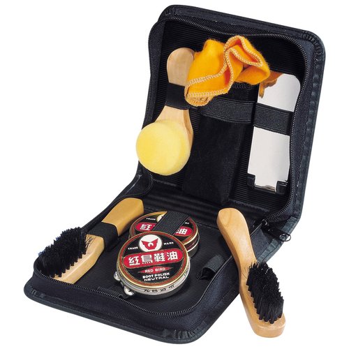 Extravagantes Schuhputz-Set