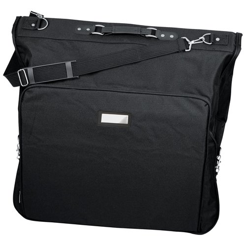 Kleidersack aus Polyester mit Metallschild