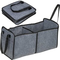 Einkaufs und Kofferraumtasche aus recycelten Kunststoffen