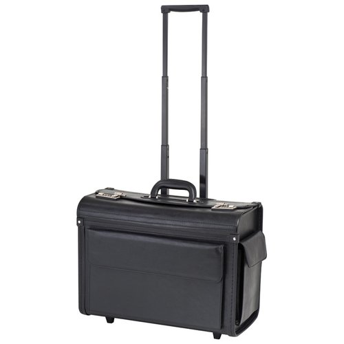 Akten-/Pilotenkoffer Trolley aus Kunstleder