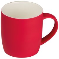 Tasse aus Porzellan außen gummiert 300ml
