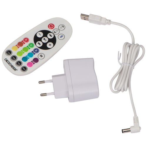 XXL Bluetooth Lautsprecher mit wechselnder LED-Beleuchtung, 2.200 mAh