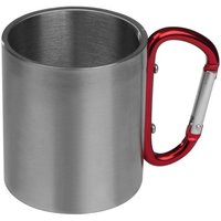 Tasse aus Metall mit Karabinerhaken, 200ml