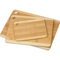 3er Set Bambus Schneidebretter CHARITY