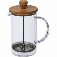 Kaffee oder Teezubereiter aus Glas