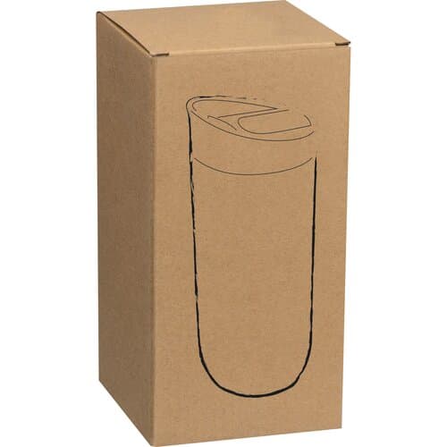 Vakuum Edelstahlbecher mit Push-Button Verschluss TIZIANO