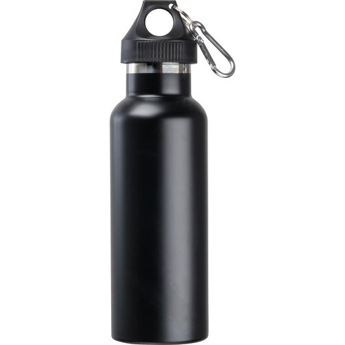 Vakuum Isolierflasche, matt, 750ml mit Karabiner