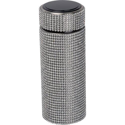 Vakuum Edelstahltrinkflasche mit Strassstein-Akzenten EDWARD