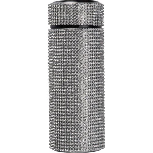 Vakuum Edelstahltrinkflasche mit Strassstein-Akzenten EDWARD