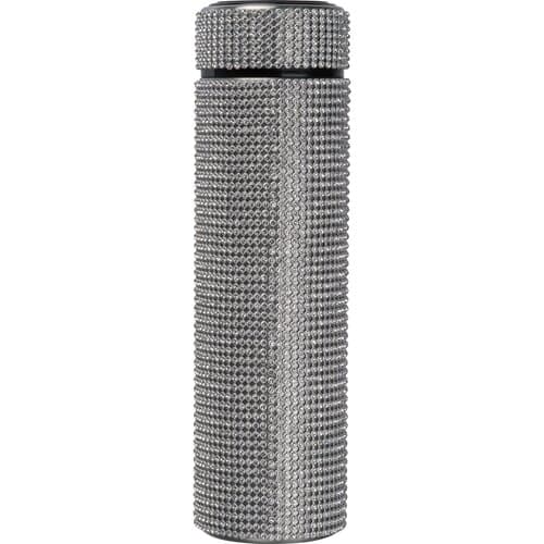 Vakuum Edelstahltrinkflasche mit Strassstein-Akzenten SYLWIA