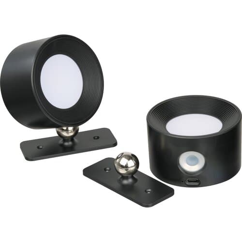 CrisMa aufladbare Wandlampen 2er Set HEDWIG