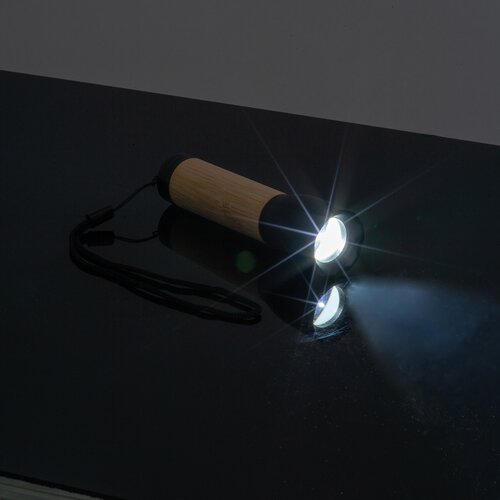 Bambus Taschenlampe mit Akku