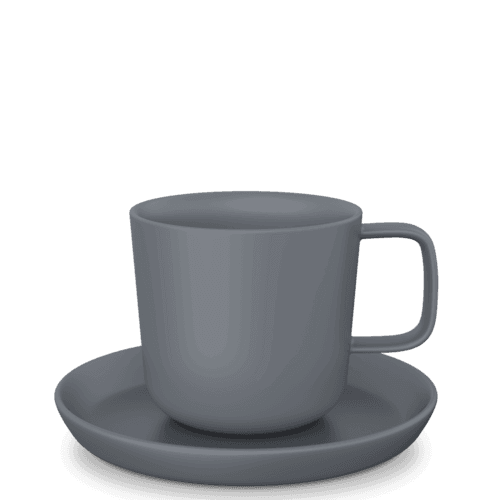 Form 730 Tasse Costa Verde, schwarz/grau
