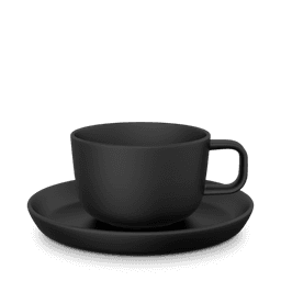 Form 731 Teetasse Costa Verde Collection, schwarz/grau – Bild 2
