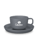 Form 731 Teetasse Costa Verde Collection, schwarz/grau in schwarz /  grau