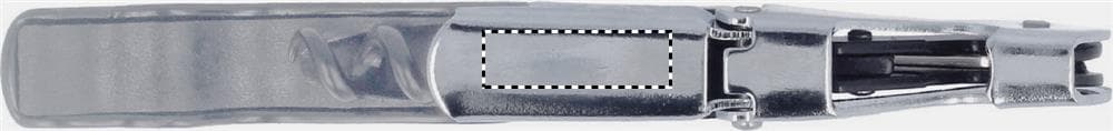 LUCY Kellnermesser – Druckbeispiel Laser, 1-farbig, max. 20.0 x 6.0mm - OPENER SILVER