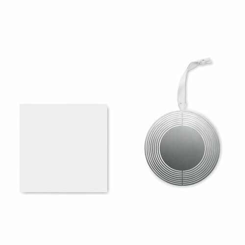 BUNO Ornament mit Band, rund