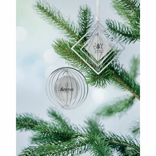 BUNO Ornament mit Band, rund