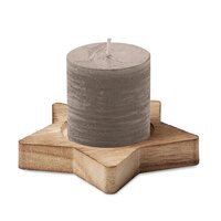 LOTUS Kerze mit Halter