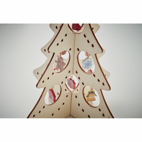 SILUETA Weihnachtsdeko aus Sperrholz