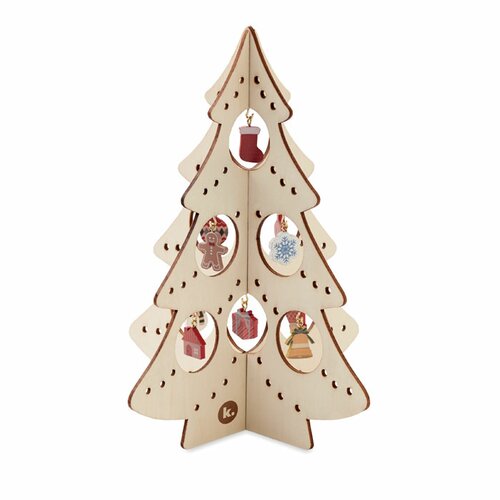 SILUETA Weihnachtsdeko aus Sperrholz