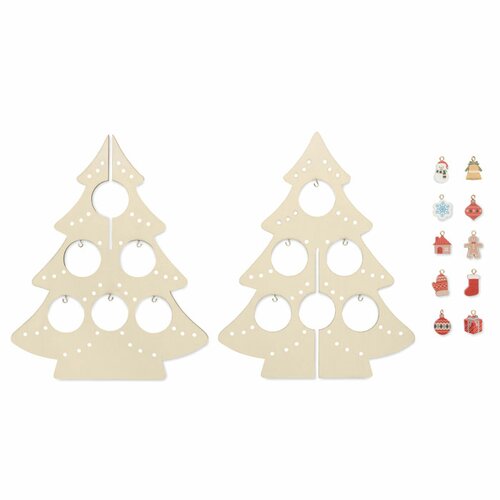 SILUETA Weihnachtsdeko aus Sperrholz