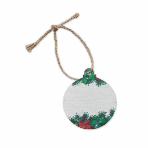 BAUSEED Weihnachtsschmuck Samenpapier