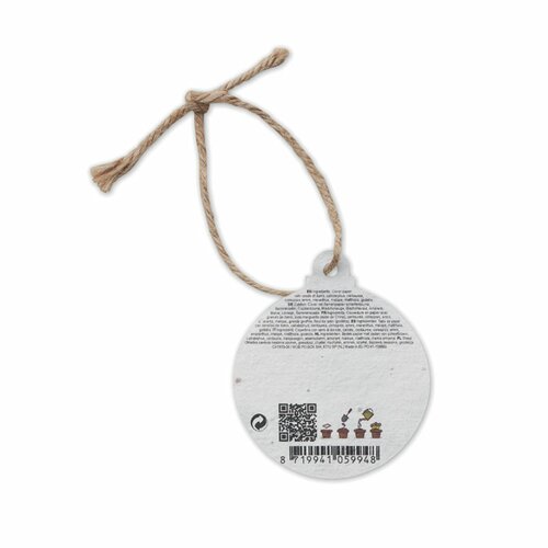 BAUSEED Weihnachtsschmuck Samenpapier