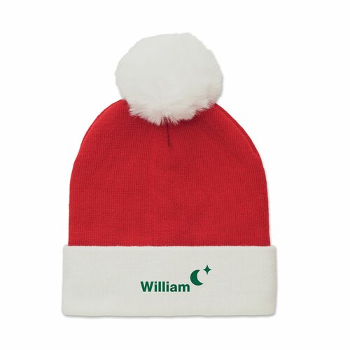 MENSA Weihnachtliche Strickmütze
