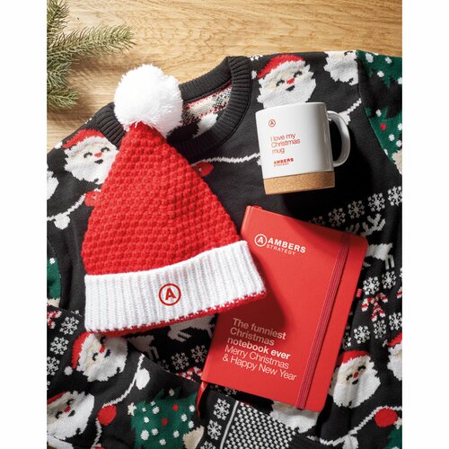 AURIGA Weihnachtliche Strickmütze