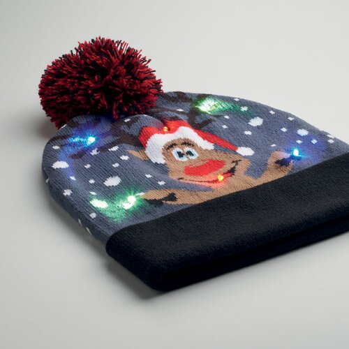 SHIMAS LIGHT Weihnachtliche Strickmütze LED