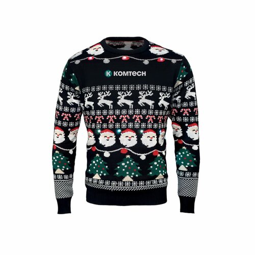 SHAMIS Weihnachts-LED-Pullover S/M