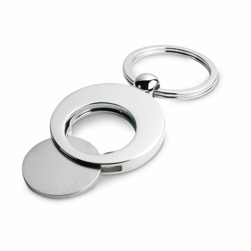 EURING Schlüsselring mit Münzhalter