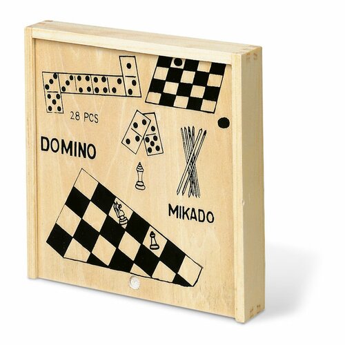 TRIKES Spielesammlung in Holzbox