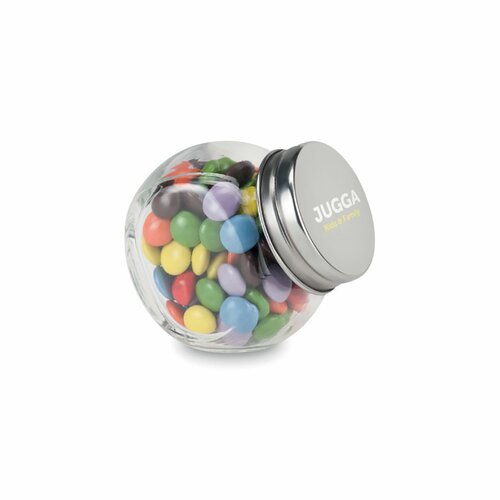 CHOCKY Schokolinsen im Glasspender